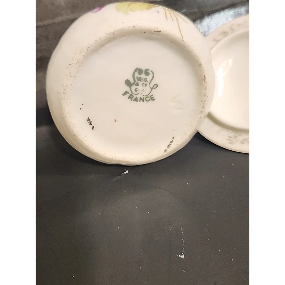 Made In France Porcelain‎ Trinket Box